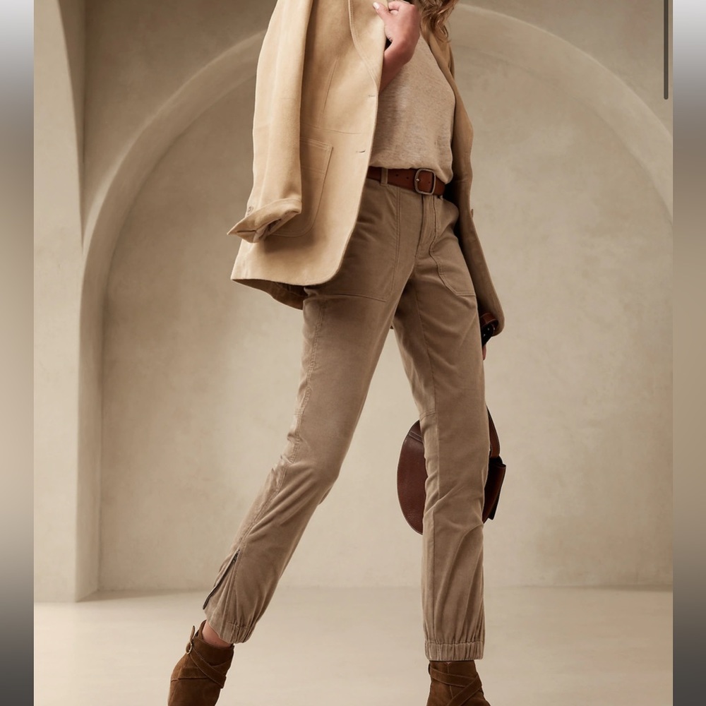 NWT Banana Republic Corduroy Utility Pant - Camel (2)